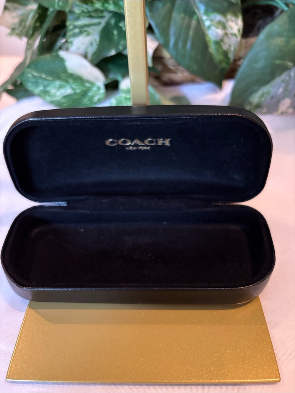 COACH Black Eyewear Case